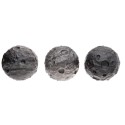 Silver Obsidian Moon Large Sphere