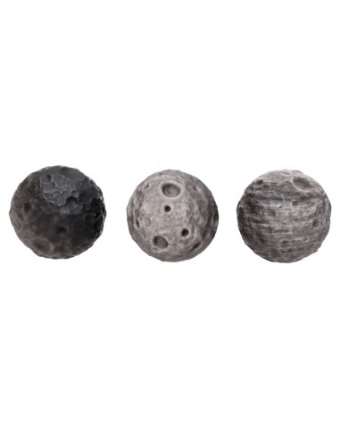 Silver Obsidian Moon Pequeno