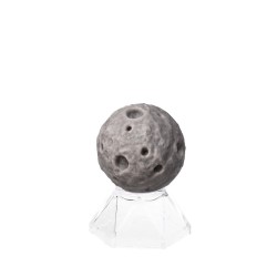Silver Obsidian Moon Pequeno