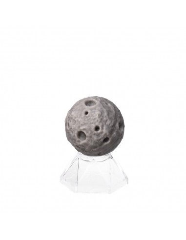 Luna di Ossidiana Argentata Piccola