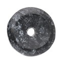 Small Donut of Black Jasper A__ Quality