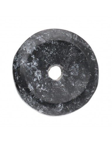 Donut Piccolo di Diaspro Nero Qualità A