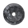 Donut Pequeño de Jaspe Negro Calidad A