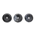 Small Donut of Black Jasper A__ Quality