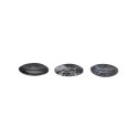 Small Donut of Black Jasper A__ Quality