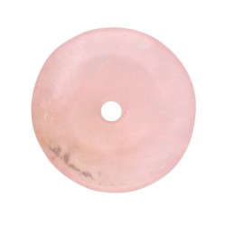 Donut Piccolo in Quarzo Rosa Qualità A__
