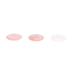 Donut pequeno de quartzo rosa Qualidade A