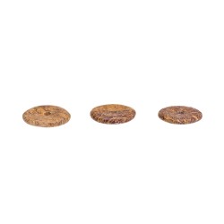 Donut Piccolo in Giada Fossile Qualità A