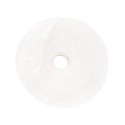 Pequeno donut de quartzo leitoso de qualidade A__
