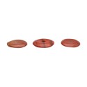 Pequeno Jaspe vermelho Donut Qualidade A__
