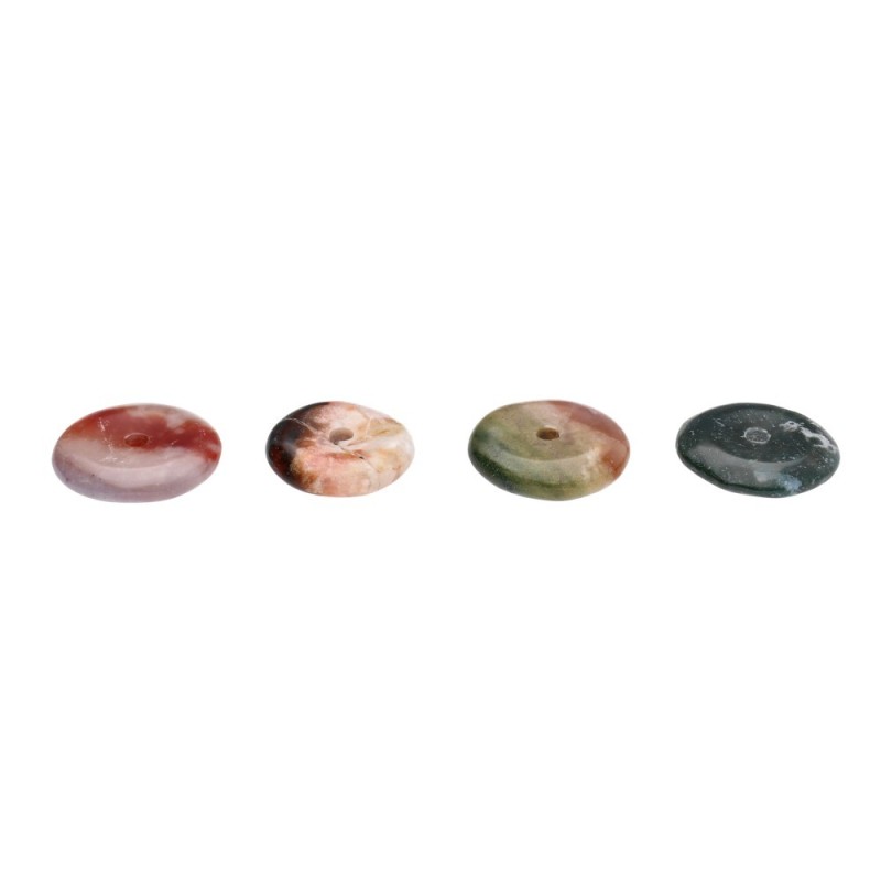 Donut Piccolo in Giada Oceano Qualità A__