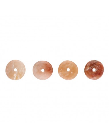 Donut Pequeño de Cuarzo Hematoide...