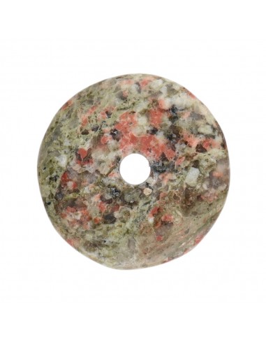 Piccolo donut di unakite di qualità A