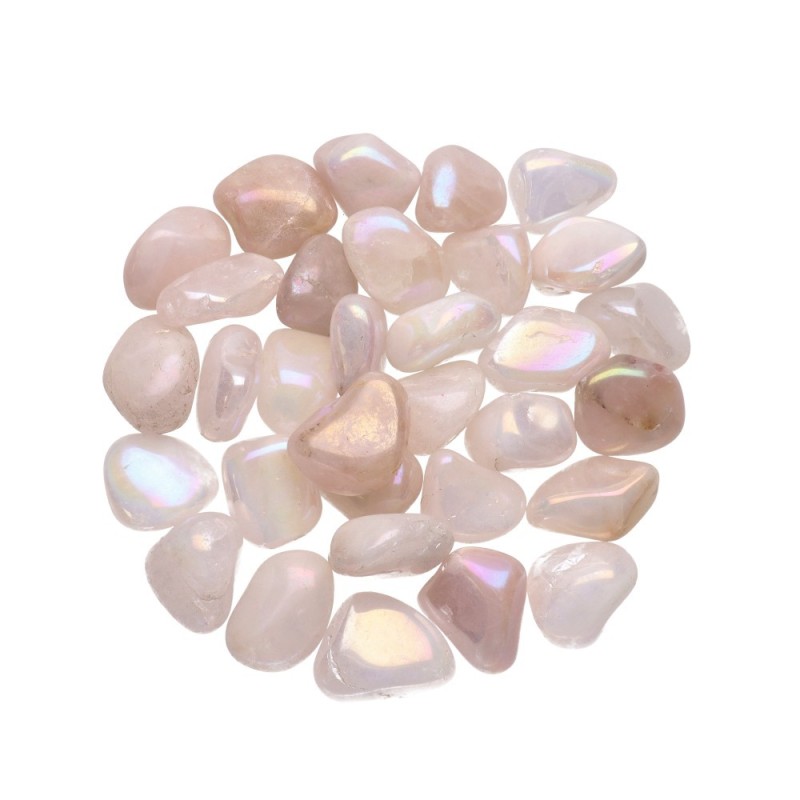 Rodati di Aqua Aura Rosa 3x2 centimetri