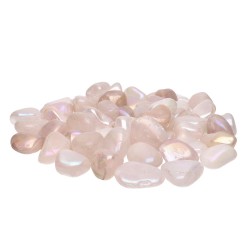 Aqua Aura Rose Rhodium 3x2cm