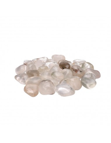 Quartz Rhodies with Green Rutile 2x2cm