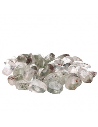 Quartz Rhodes avec Lodolite 2x2cm