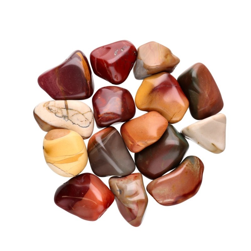 Pietre di Jaspe Mokaita 3x2 centimetri