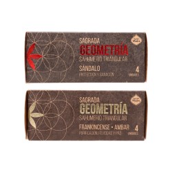 Incenso Triangular de Âmbar - Mãe Sagrada