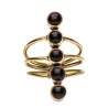 Anello di Bronzo con Minerale Casuale -53-
