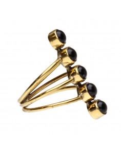 Bronze Ring with Random... 2