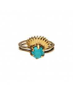 Bronze Ring with Random...