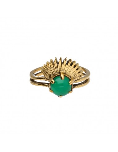 Anneau de bronze avec minerai...