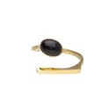 Adjustable Bronze Ring with Mineral -111- | Vives de la Cortada