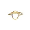 Anillo de Bronce Ovalo -17-