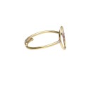 Anello di Bronzo Ovale -17-