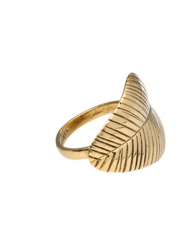 Anello di Bronzo Foglia  -8-
