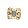 Anel de Bronze com Labradorite -9-