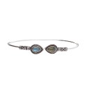 Pulseira com banho de prata -B11-