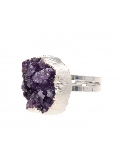 Anello Drusa di Ametista in... 2