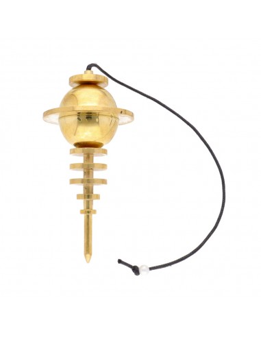 Grande pendolo in bronzo con 5...