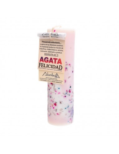 Vela Artigianale con Agata - Felicità