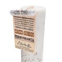 Vela artesanal com Quartzo Fumado - Perseverança