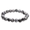 Bracciale in Obsidiana Neve 8mm