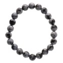 Bracelet en obsidienne du Nevada 8 millimètres