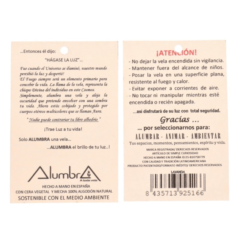 Candela Artigianale con Pietra Sole - Indipendenza Frequenza Autonomica…