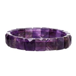 Bracciale in Amatista Faccettata