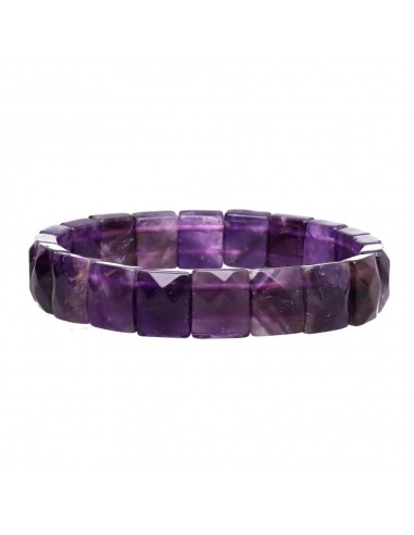 Bracciale di ametista sfaccettata