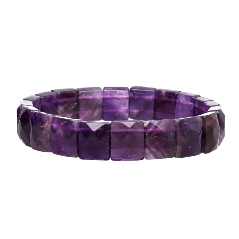 Bracciale in Amatista Faccettata