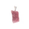 Pendente di Tormalina Rosa Grezza