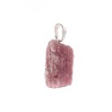 Pendentif Tourmaline rose brute