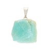 Pendentif en amazonite brute