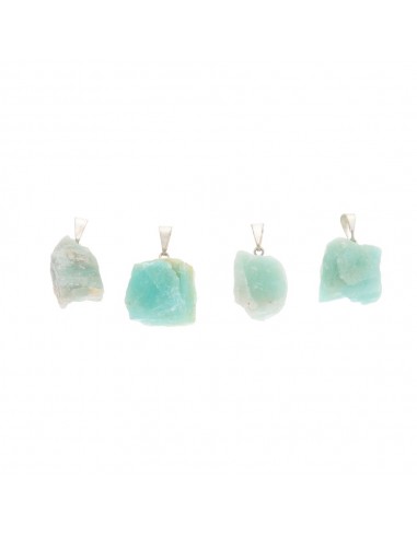 Ciondolo in Amazonite Grezza