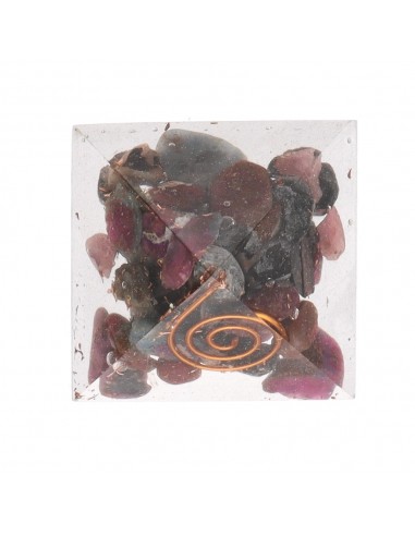 Piramide di Orgonite con Zaffiro...