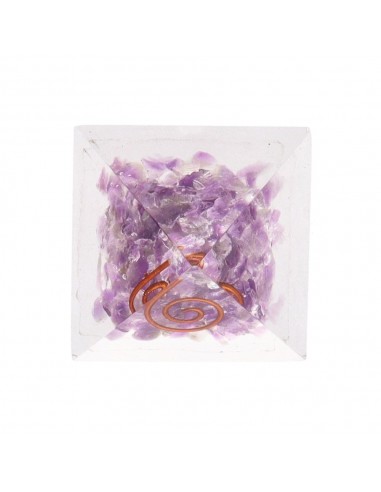 Amethyst Pyramid in Resin with 3x3cm...