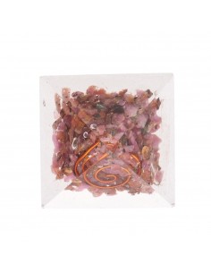 Resin Ruby Pyramid with... 2